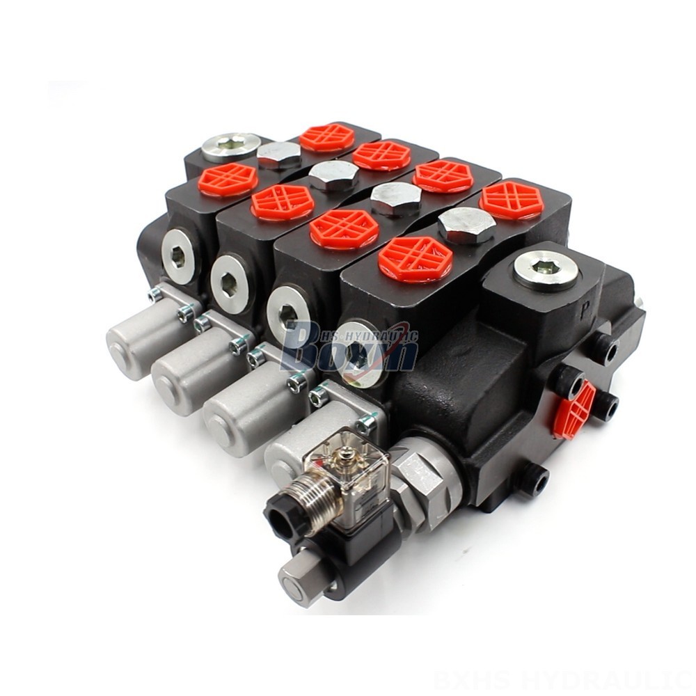 SD8-Electric unloading valve Manual 4 Spool Sectional Directional Valve | Wholesale cover photo